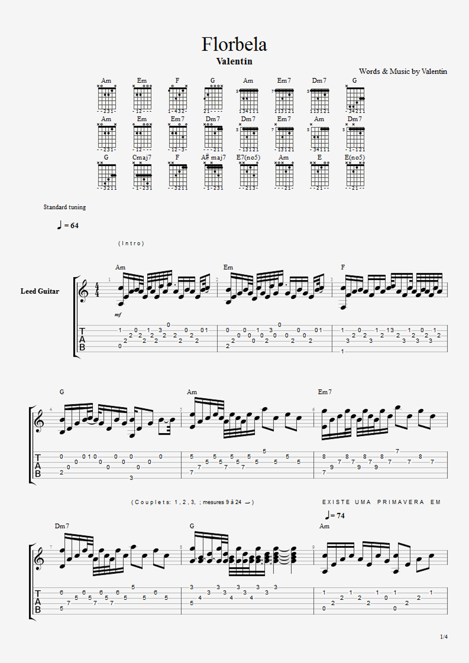 FLORBELA 77 PART. GUIT. P1